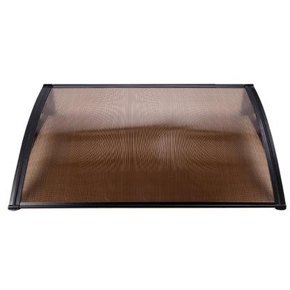 Window Door Awning Outdoor Canopy Patio Sun Shade 1mx1.5m DIY Brown