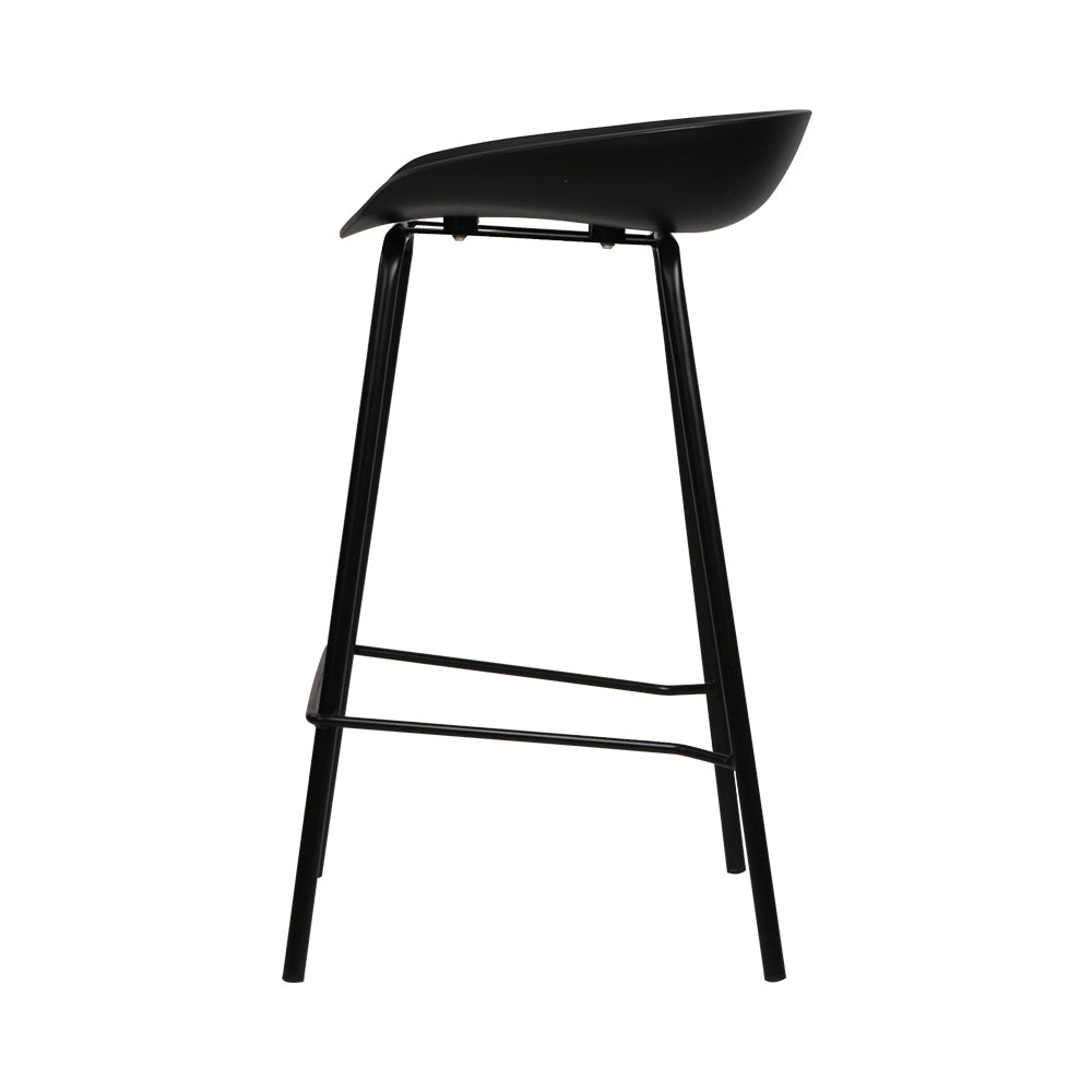 2X Bar Stools Kitchen Counter Stools Metal