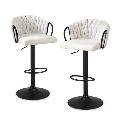 Ivory chair 53x50x82cm, side view