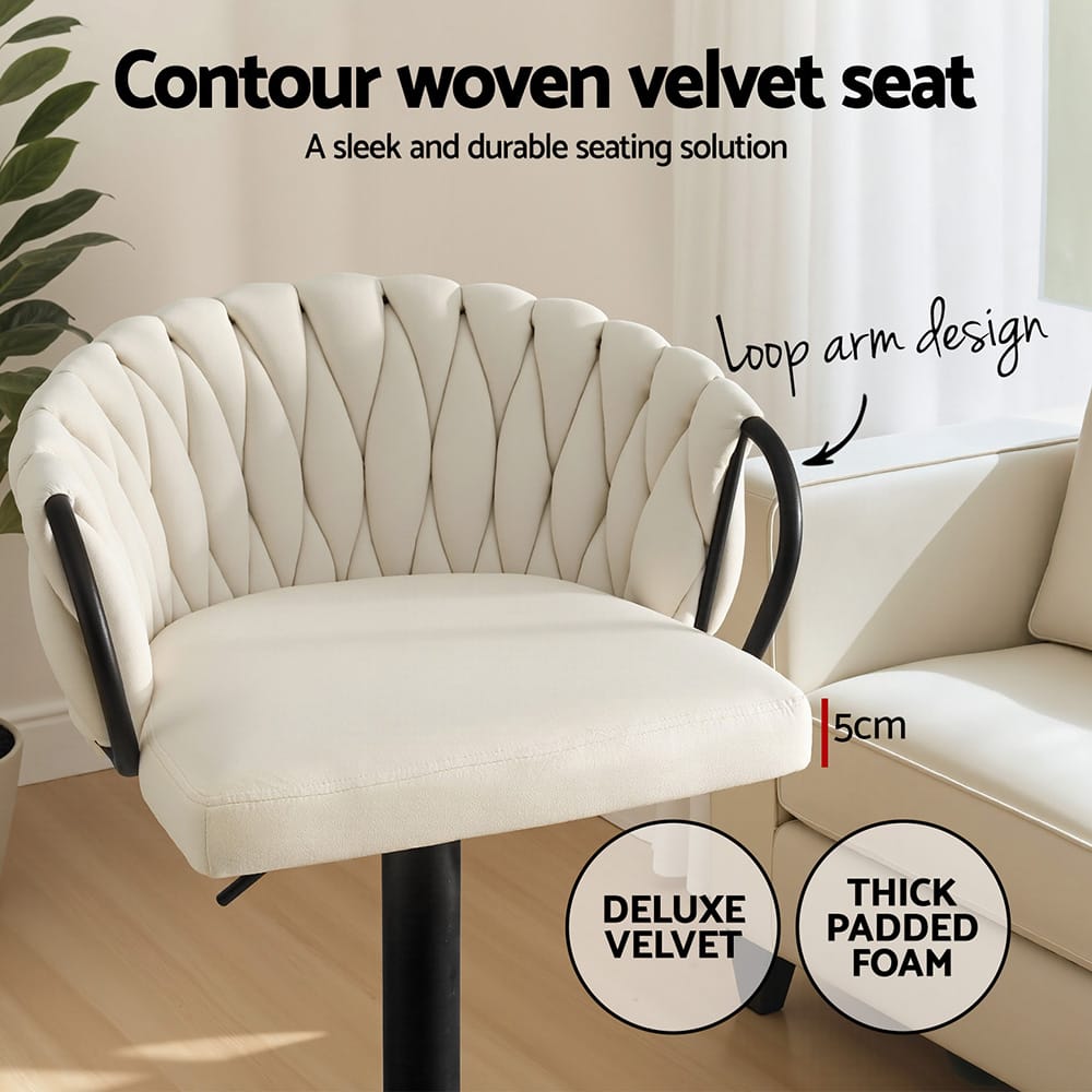 Ivory chair 53x50x82cm