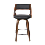 4X Bar Stools Swivel Leather Chair 76Cm