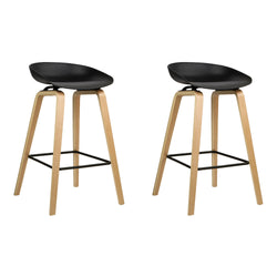 2X Bar Stools Wooden