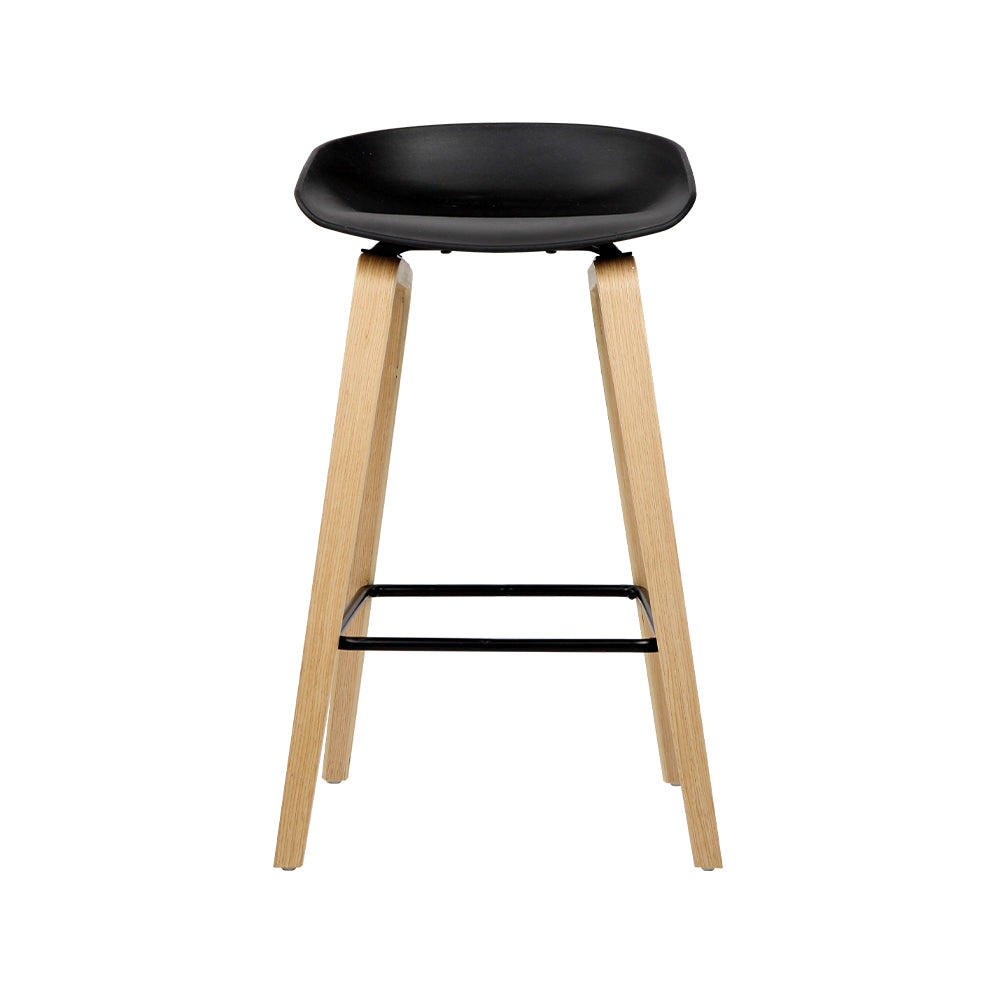 2X Bar Stools Wooden