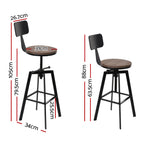 Bar Stools Kitchen Counter Chairs Vintage Metal Chairs