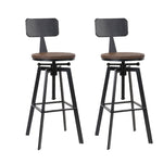 Bar Stools Kitchen Counter Chairs Vintage Metal Chairs X2