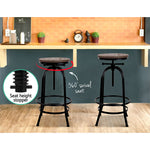 Bar Stools Adjustable Wood Chairs