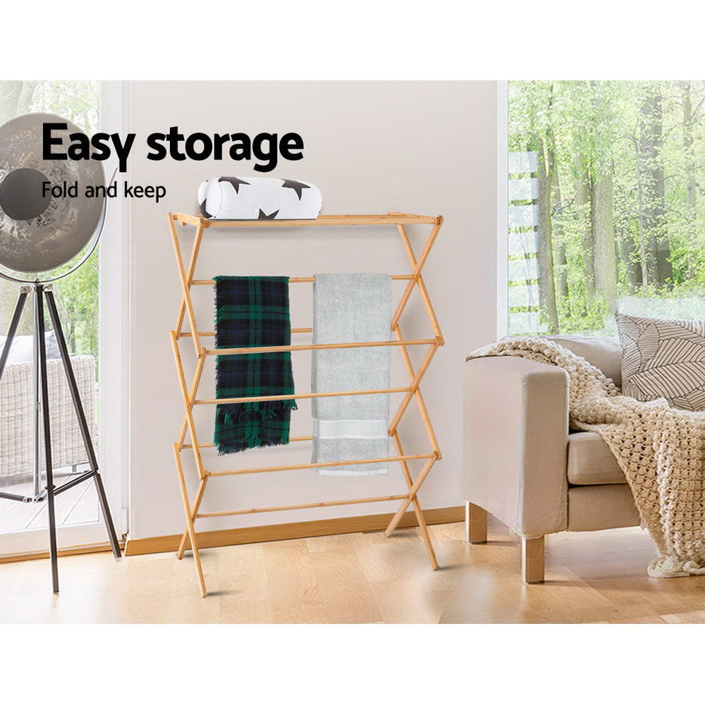 Clothes Airer Coat Rack Foldable Hanger Dryer