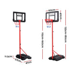 1.6M Kids Basketball Hoop Stand System Portable