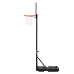 Portable 3.05M Basketball Hoop Stand Height Adjustable with Knob System