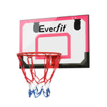 Mini Hoop Madness Wall-Mounted Red/White Sports Excitement