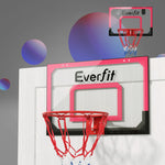 Mini Hoop Madness Wall-Mounted Red/White Sports Excitement