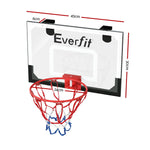 Mini Hoop Madness Wall-Mounted Red/White Sports Excitement