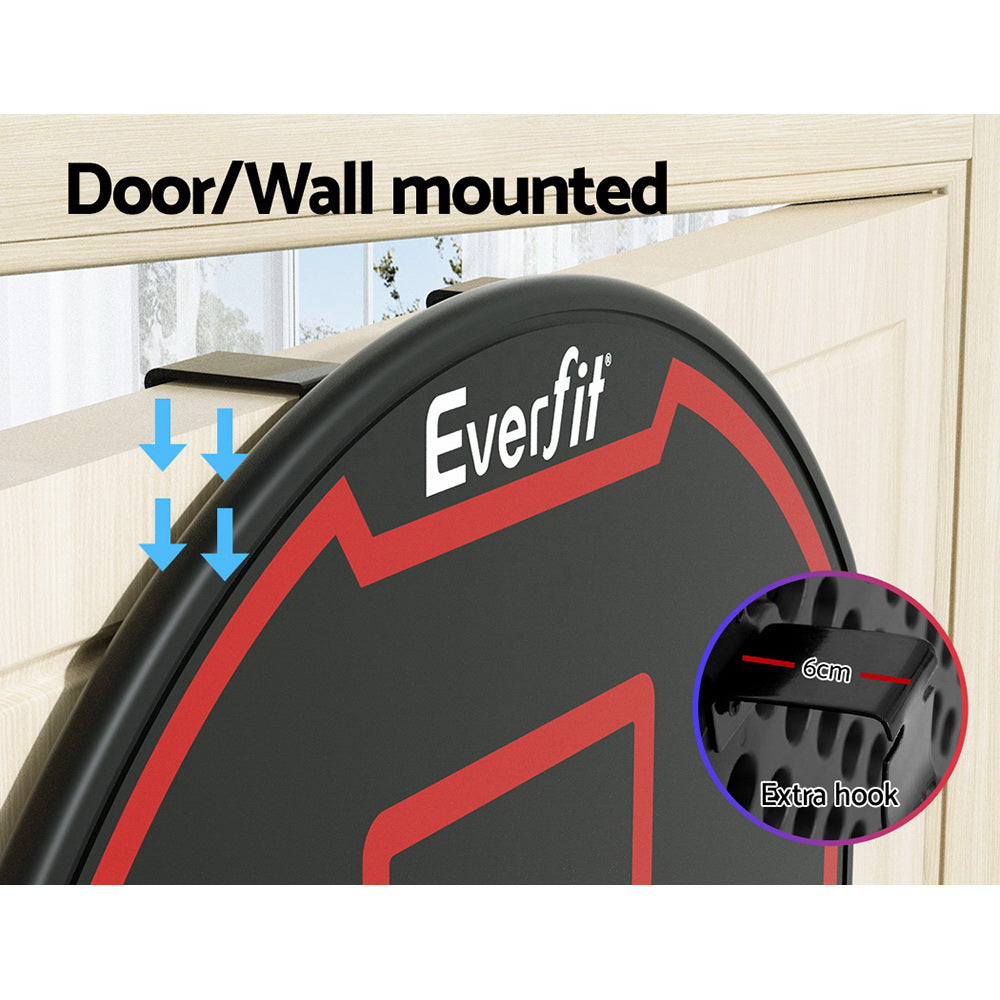 38" Basketball Hoop Backboard Door Wall Mounted Ring Net Sports Kids