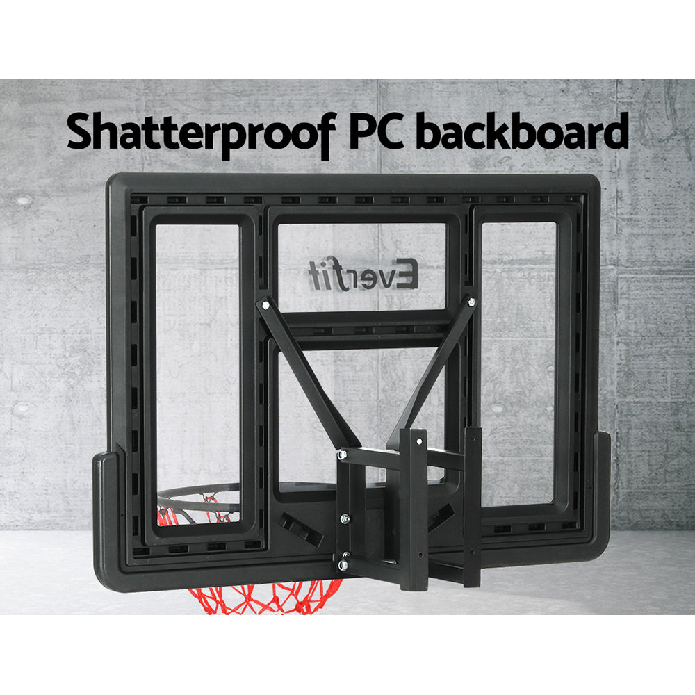43" Wall Mounted Basketball Hoop - Indoor/Outdoor