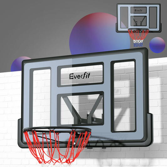 43" Wall Mounted Basketball Hoop - Indoor/Outdoor