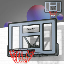 43" Wall Mounted Basketball Hoop - Indoor/Outdoor