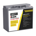 Agm Deep Cycle Battery 12V Box Portable Solar Caravan Camping