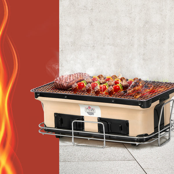  Bbq Grill Tabletop Charcoal Smoker