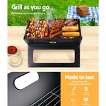 Bbq Grill Charcoal Smoker Foldable Outdoor