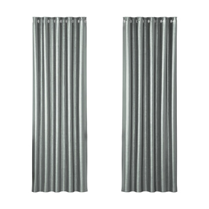 2X Blockout Curtains Blackout Window Curtain Eyelet 180x213cm
