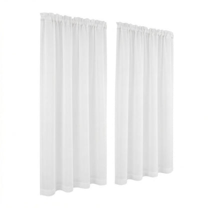 Blockout Curtains 132x160cm Rod Pocket 2 Pack | HomeAndLiving