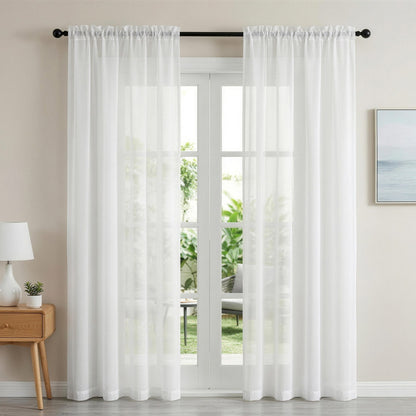Blockout Curtains 2 Panel 132x213cm Light Filtering | HomeAndLiving