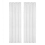 Blockout Curtains 2 Panel 132x213cm Light Filtering | HomeAndLiving