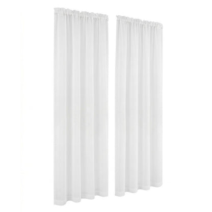 Blockout Curtains 2 Panel 132x213cm Light Filtering | HomeAndLiving