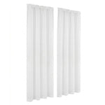 Blockout Curtains 2 Panel 132x213cm Light Filtering | HomeAndLiving