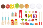 Wooden BBQ Grill Playset Kids 27pc | HomeAndLiving