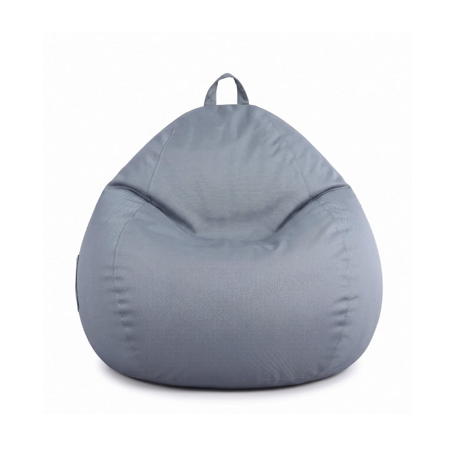 Grey Bean Bag Cover Outdoor 83x87x77cm