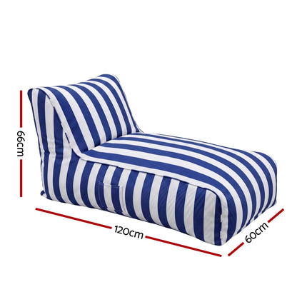 Outdoor Bean Bag Cover Waterproof 120x60x66cm