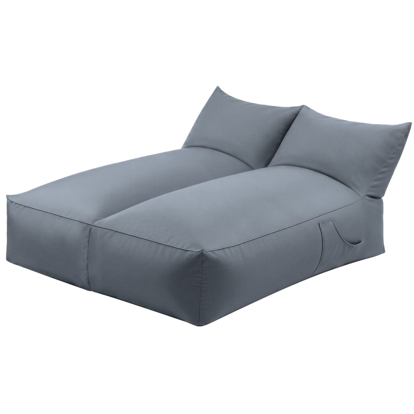 Grey Outdoor Bean Bag Cover 160x150x80cm