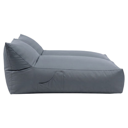 Grey Outdoor Bean Bag Cover 160x150x80cm