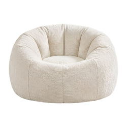 Faux Fur Bean Bag Cover Large Round 107cm | HomeAndLiving