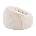Faux Fur Bean Bag Cover Large Round 107cm | HomeAndLiving
