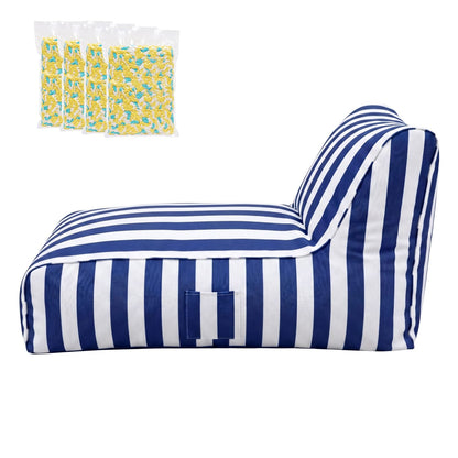 Outdoor Bean Bag Chair Water Resistant 120x60x66cm