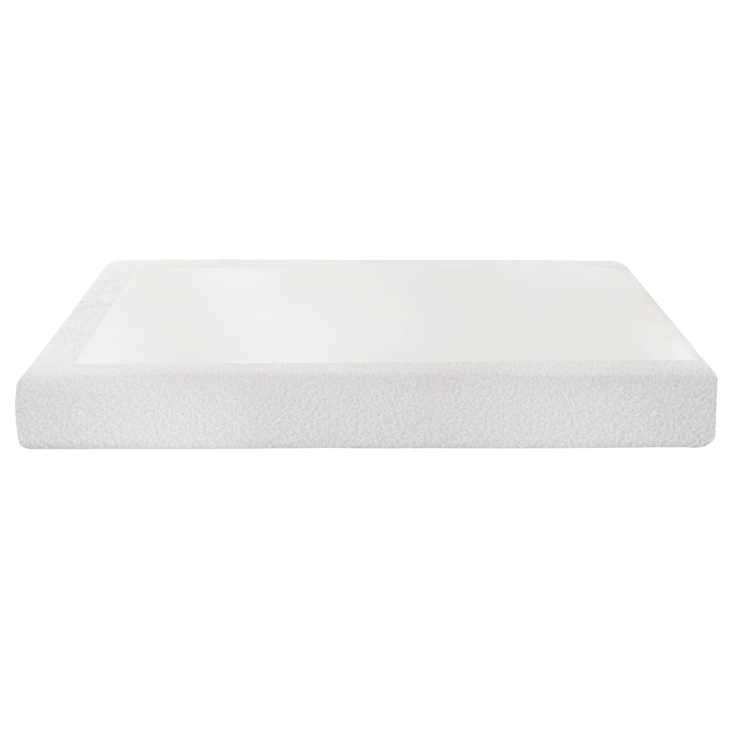 Double Bed Frame No Assembly Boucle Cream | Home & Living - 3