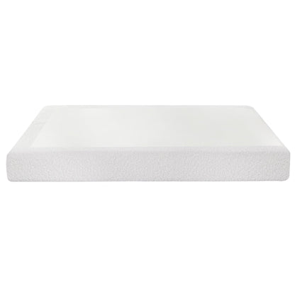 Double Bed Frame No Assembly Boucle Cream | Home & Living - 3