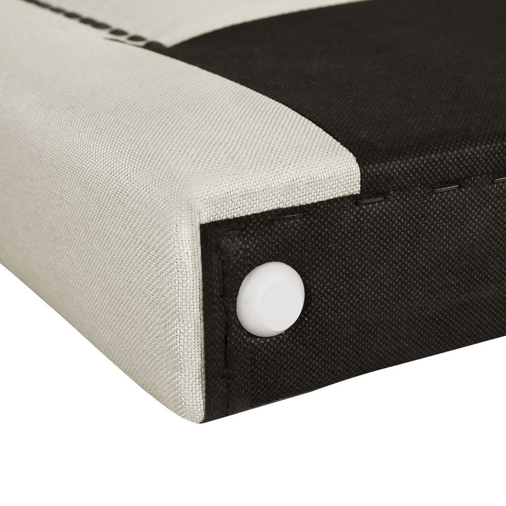 Bed Head King/Queen Size Fabric - RIVE Beige