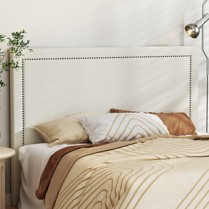 Bed Head King/Queen Size Fabric - RIVE Beige