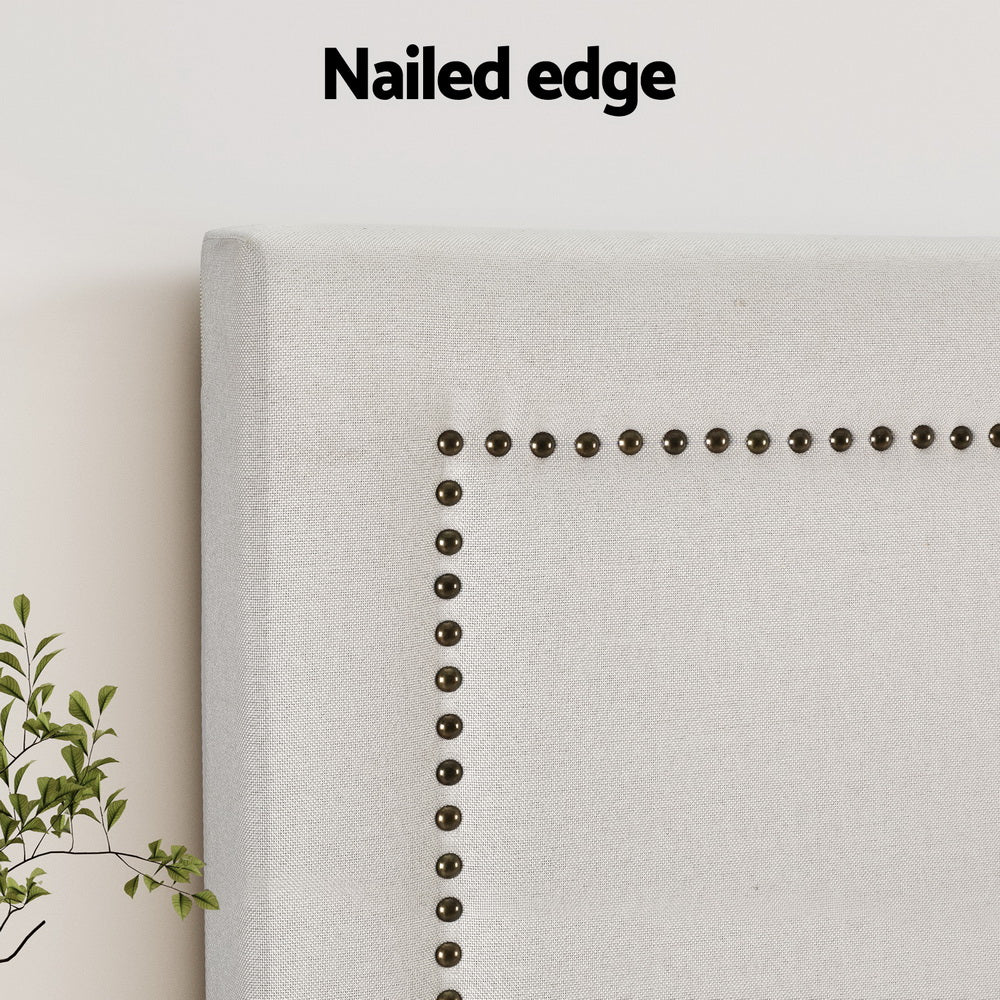 Bed Head King/Queen Size Fabric - RIVE Beige