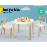 3PCS Set Kids Activity Table and Chairs Toy Play Desk Children Furniture