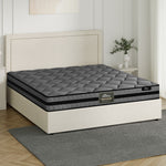 Bed Frame With Mattress Set Double & Queen Size Gas Lift Storage ADI