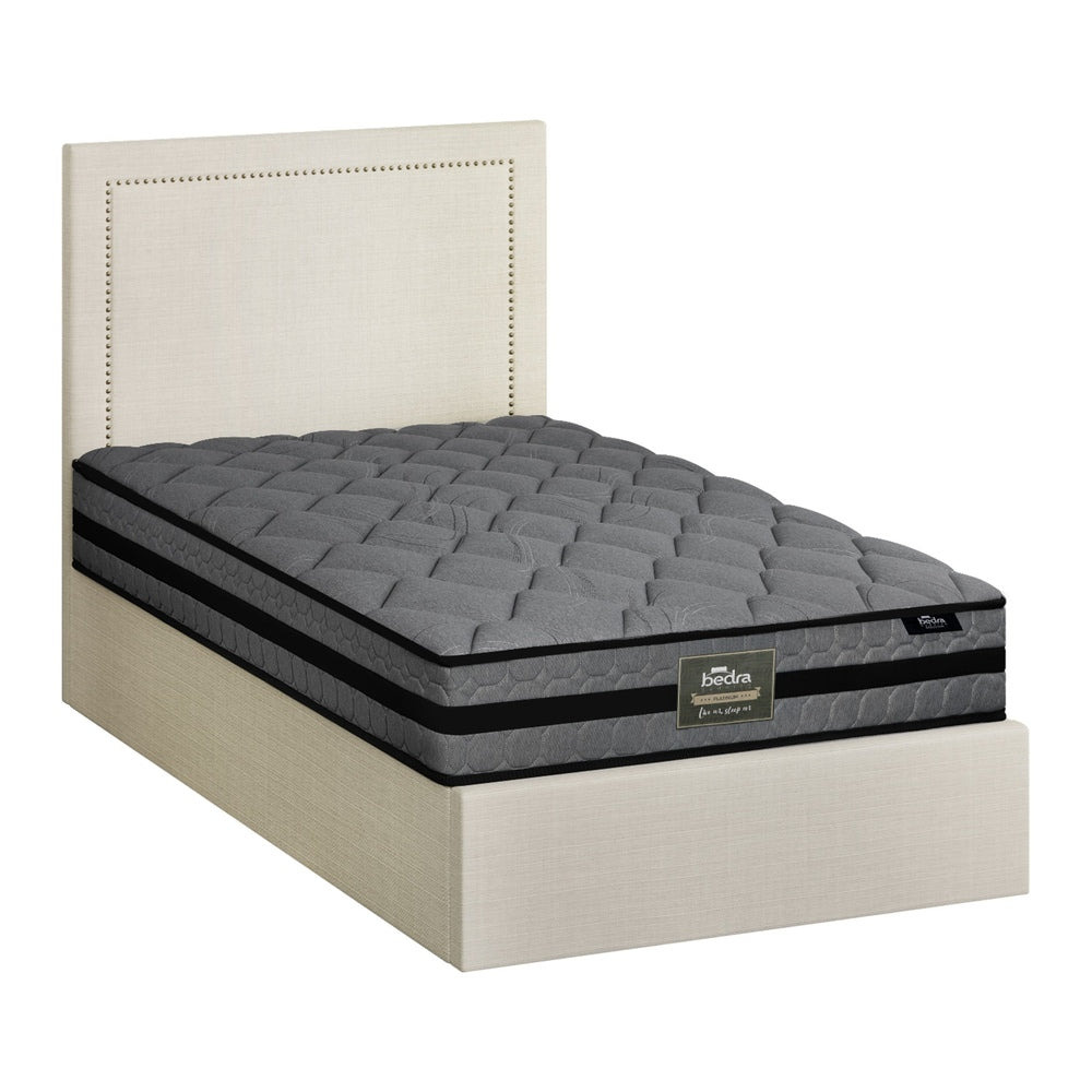 Bed Frame With Mattress Set King Single Gas Lift Storage ADI