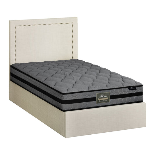 Bed Frame With Mattress Set King Single Gas Lift Storage ADI