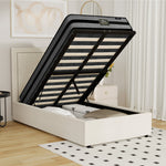 Bed Frame With Mattress Set King Single Gas Lift Storage ADI