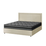 Bed Frame With Mattress Set Double & Queen Size Gas Lift Storage ADI