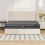 Bed Frame With Mattress Set Double & Queen Size Gas Lift Storage ADI