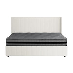 Bed Frame with Mattress Set King Single &King Size Gas Lift Boucle BILY